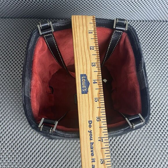 Kate Spade New York Bag Womens Small Black Gray Square Cube Bucket Bag Rare - Picture 12 of 16